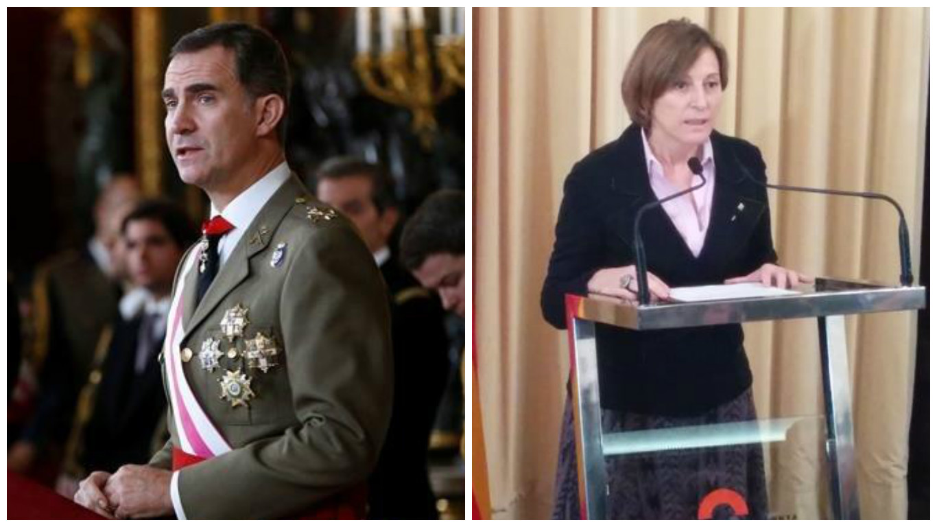 Reyes Felipe y Reina Letizia en la Pascua MIlitar 2016