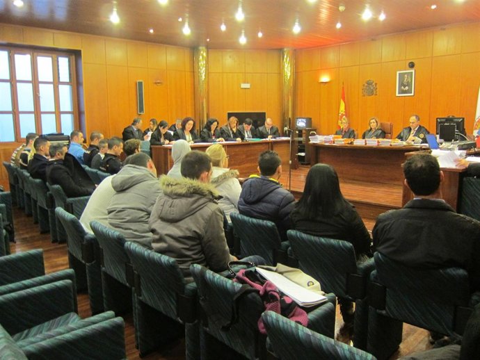 Juicio contra 17 acusados por tráfico de drogas 