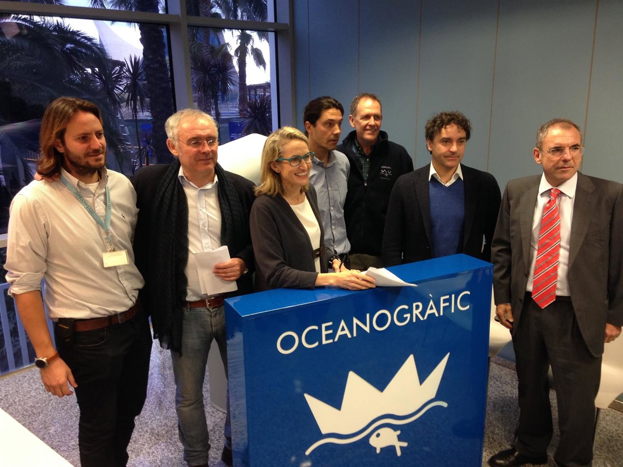 Colomer, Calabuig y Torres presentan las remodelaciones del Oceanogràfic
