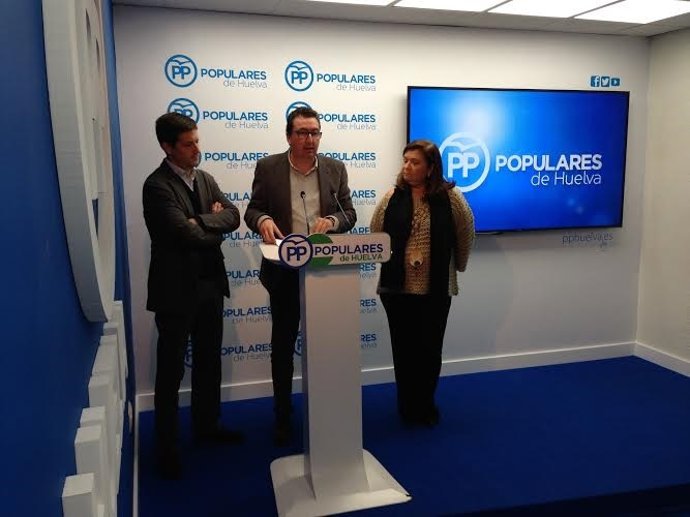 El presidente del PP de Huelva, Manuel Andrés González.