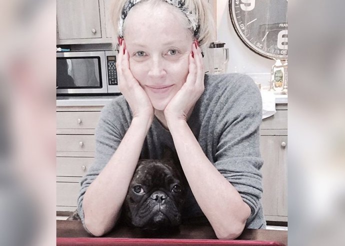 Sharon Stone sin maquillaje