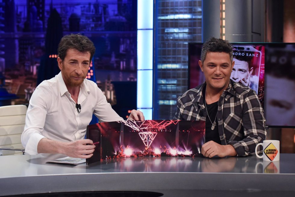 PABLO MOTOS Y ALEJANDRO SANZ EN EL HORMIGUERO