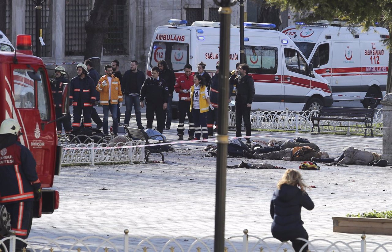 Varios muertos en una explosión en Estambul, Turquía