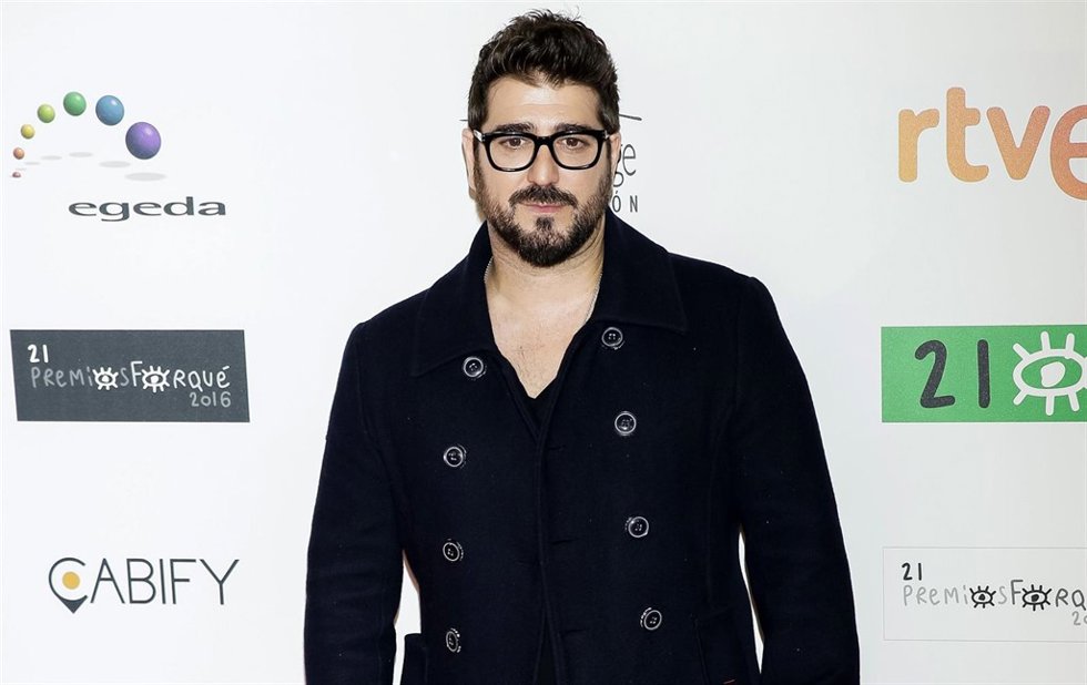 Antonio orozco en los Premios Forqué.