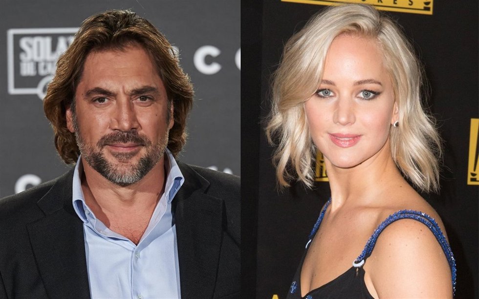 Javier Bardem y Jennifer Lawrence
