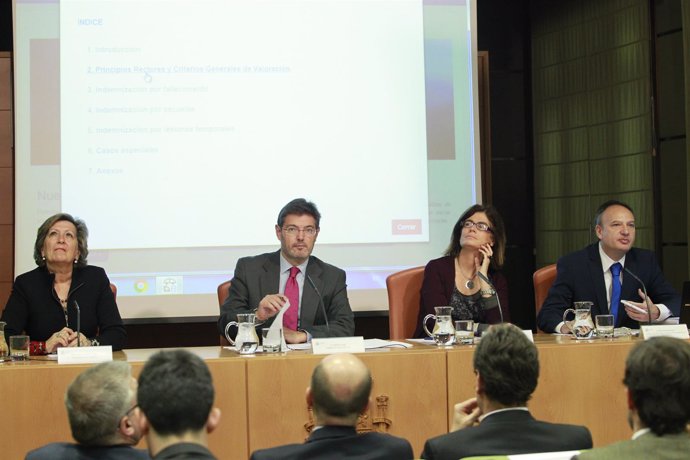 Ministro De Justicia, Rafael Catalá, UNESPA,  Daños Accidentes Tráfico