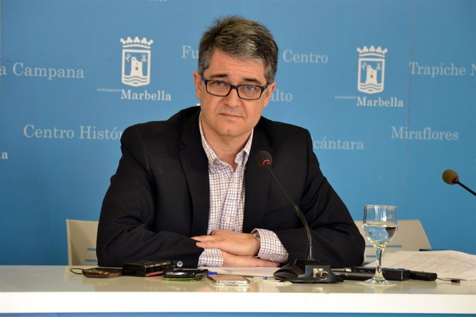 El portavoz municipal del Ayuntamiento de Marbella, Javier Porcuna