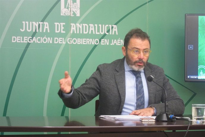 Rafael Valdivielso en la rueda de prensa.