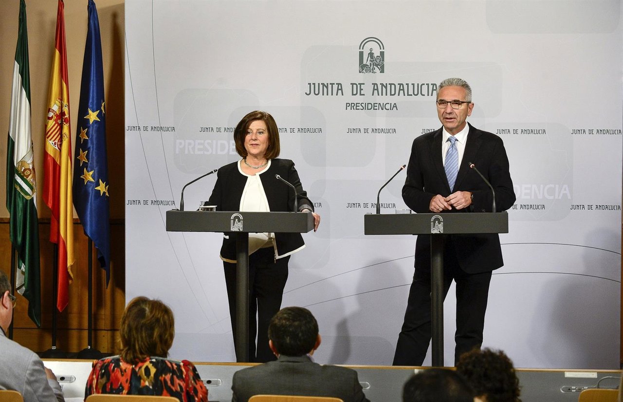 María José Sánchez  Rubio y Miguel Ángel Vázquez