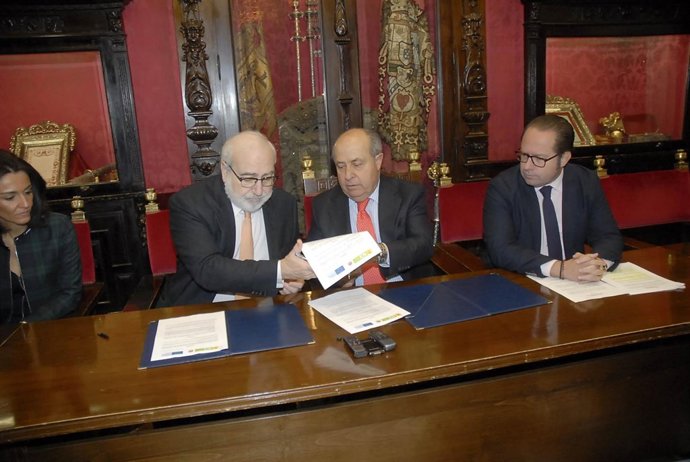 Firma del convenio de 'Smart Cities'
