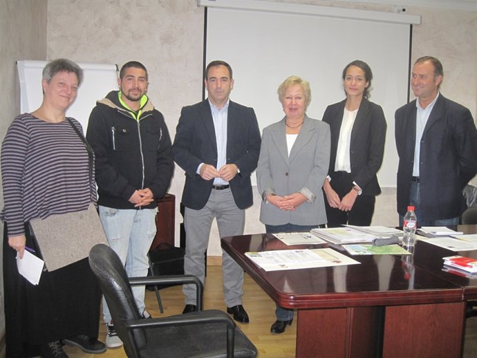 De la Torre con aspirantes a la red Eures