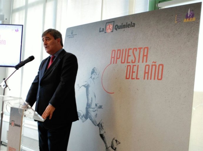 Miguel Cardenal en la presentación de la Apuesta del Año