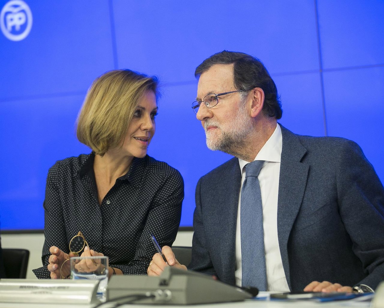 Rajoy preside la Junta Directiva Nacional del PP