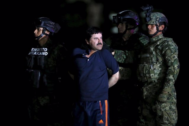 El Chapo Guzmán, detenido