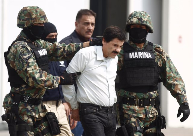 El narcotraficante mexicano Joaquín 'El Chapo' Guzmán