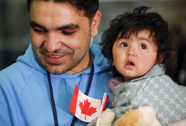 Refugiados sirios en Canadá