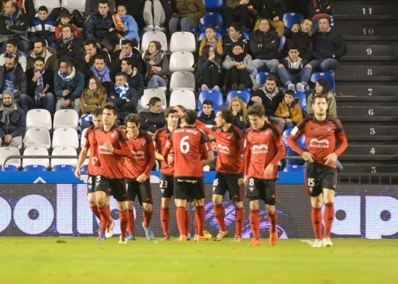 El Mirandés se mete en cuartos de final de la Copa del Rey