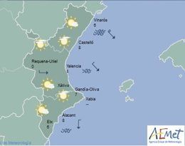 Predicción de este miércoles