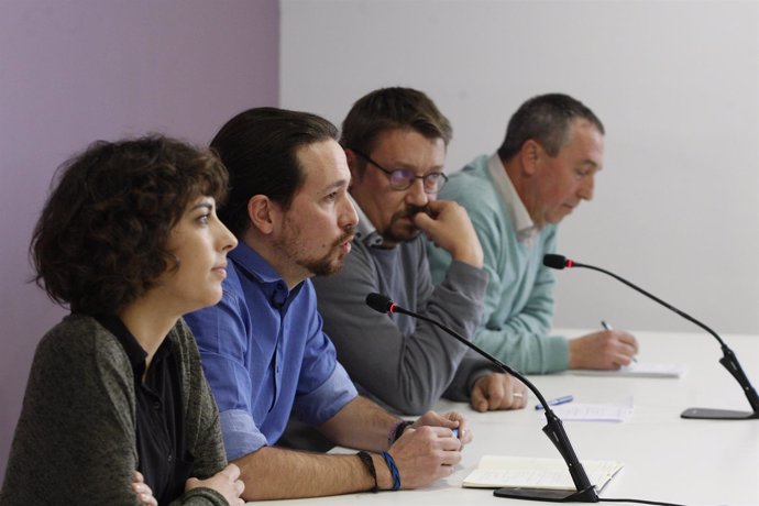 Pablo Iglesias se reúne con En Comú Podem, Compromís es el moment y En Marea