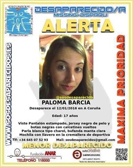 Desaparecida A Coruña
