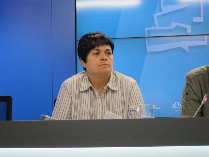 La parlamentaria de eh bildu, marian beitialarrangoitia