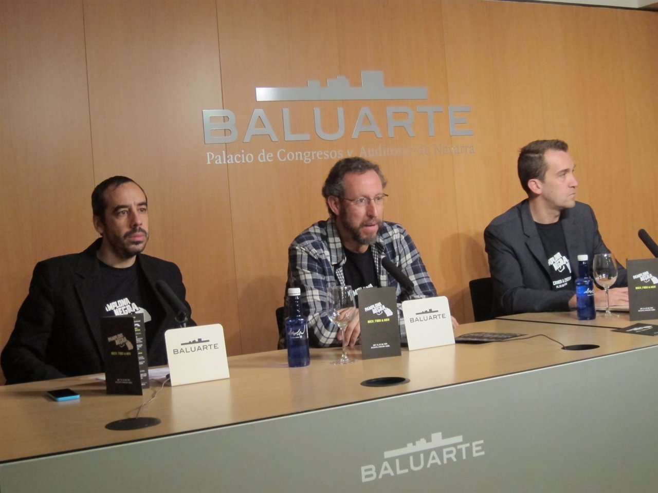 Carlos Bassas, Alberto Cañada, y Javier Lacunza.