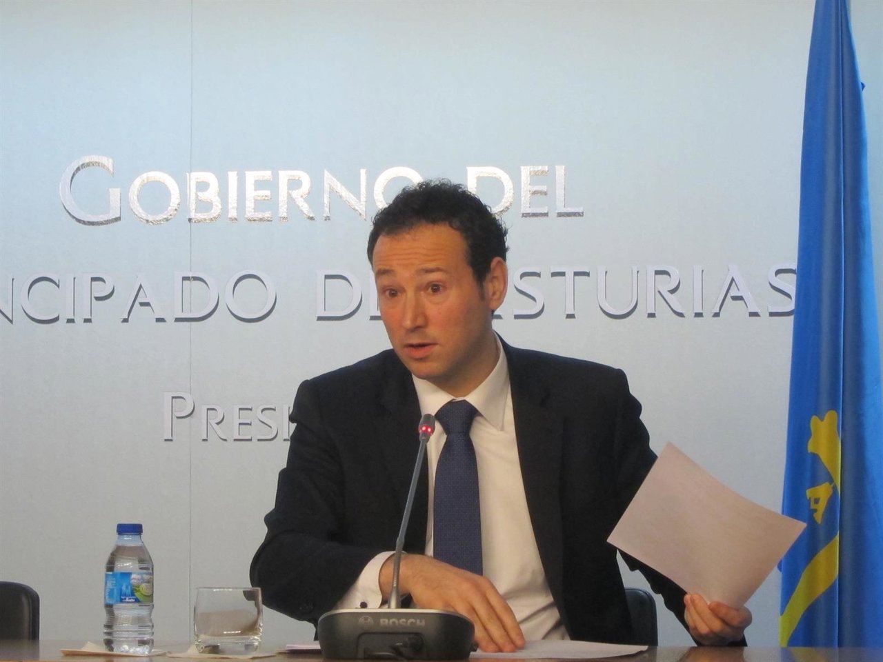 El consejero de la Presidencia, Guillermo Martínez