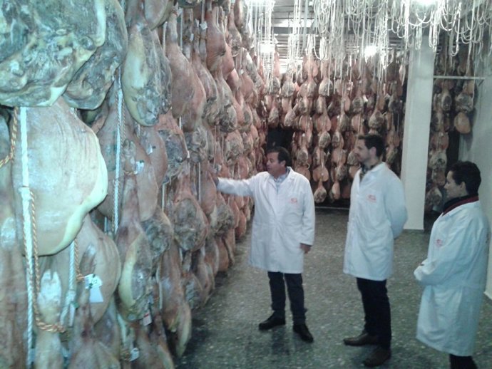 Jamones en Trevélez