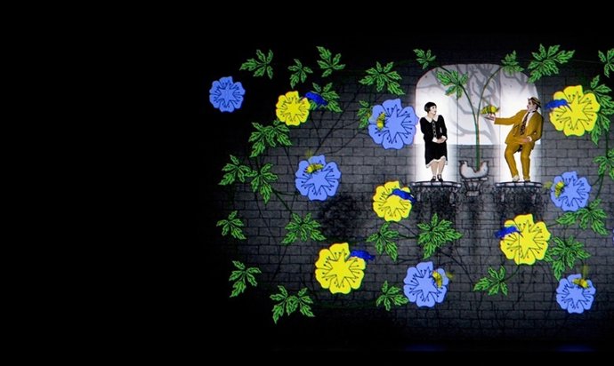 Detalle de la adaptación de 'La flauta mágica' de Mozart