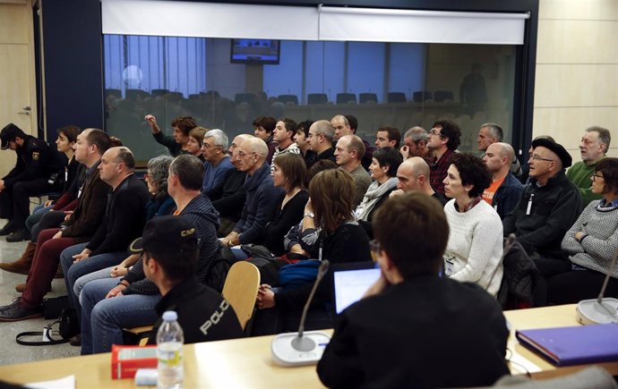 MACROJUICIO A LAS CÚPULAS DE BATASUNA, PCTV Y ANV