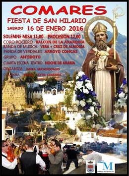 Fiestas en honor a su patrón San Hilario de Poitiers 