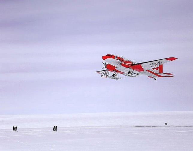 Avión de investigación usado en el estudio