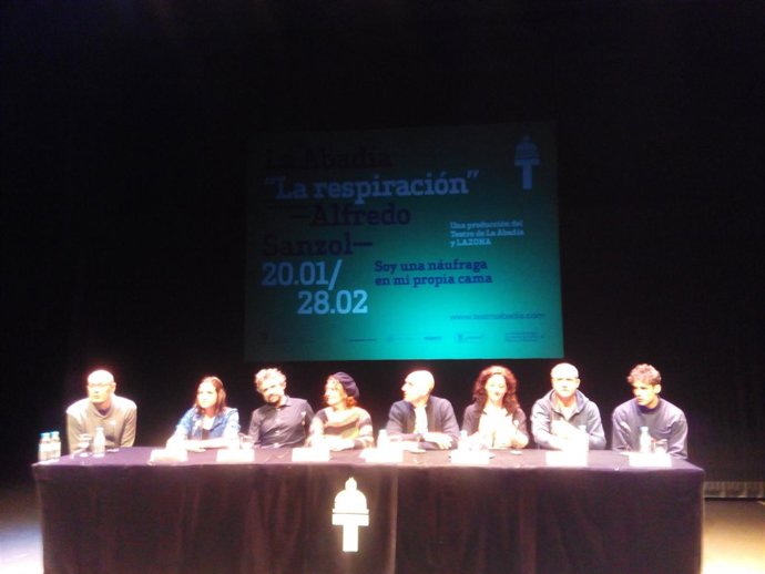 Presentación de La Respiración, en el Teatro La Abadía