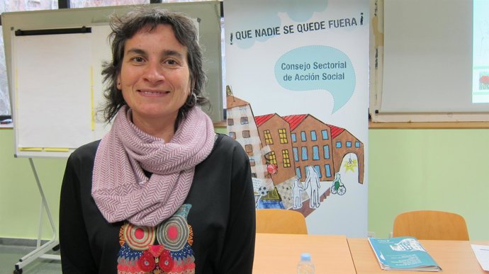 La consejera de Derechos Sociales del Ayuntamiento de Zaragoza, Luisa Broto