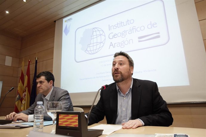 Presentación en Zaragoza del Instituto Geográfico de Aragón