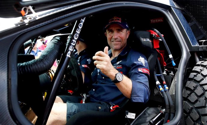 Stephane Peterhansel en el Dakar 2016
