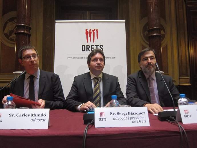 Carles Mundó, Sergi Blàzquez, Marc Marsal (Drets)