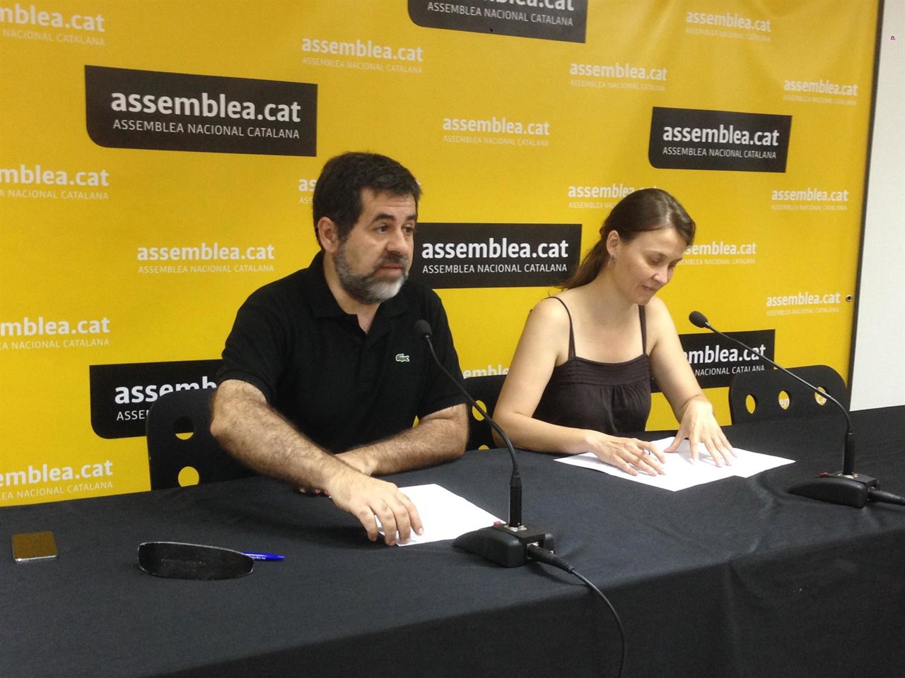 Jordi Sànchez, Meritxell Serret (ANC)