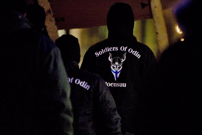 Soldados de Odín en Joensuu