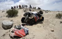 Peugeot confirma el abandono de Carlos Sainz