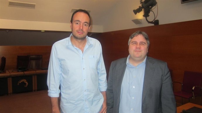 José Ramón Blanco y Alberto Bolado, diputados de Podemos