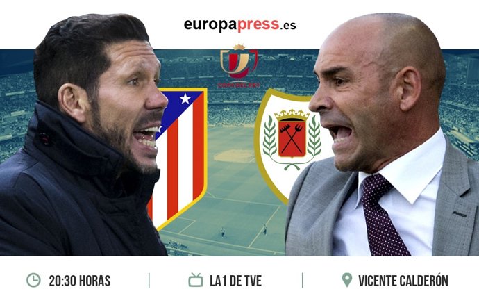 Horario y dónde televisan el Atlético de Madrid - Rayo Vallecano de Copa del Rey