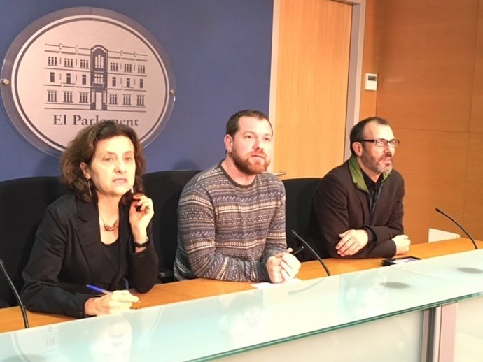 Fina Santiago, David Abril, Biel Barceló