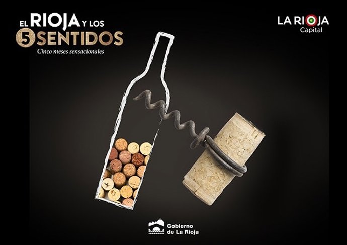 Cartel del Rioja y los 5 sentidos