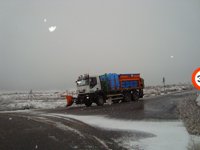 Ruiz llama a evitar la carretera este fin de semana por la nieve