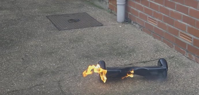 Hoverboard fuego