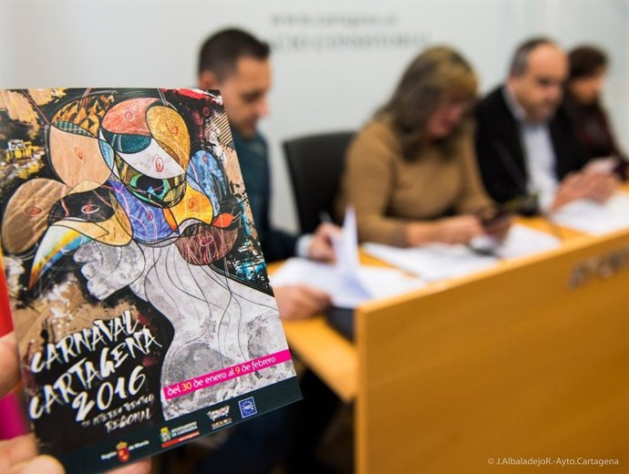 Presentación del programa del Carnaval Cartagena 2016