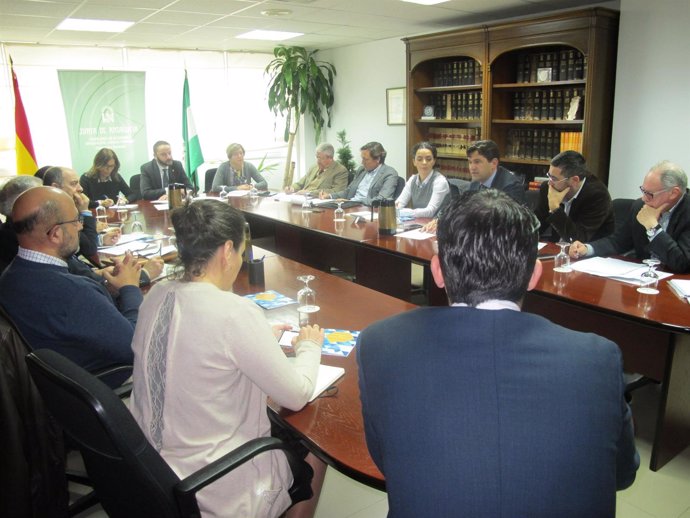 Reunión de la comisión del Plan Estratégico Industrial de Almería