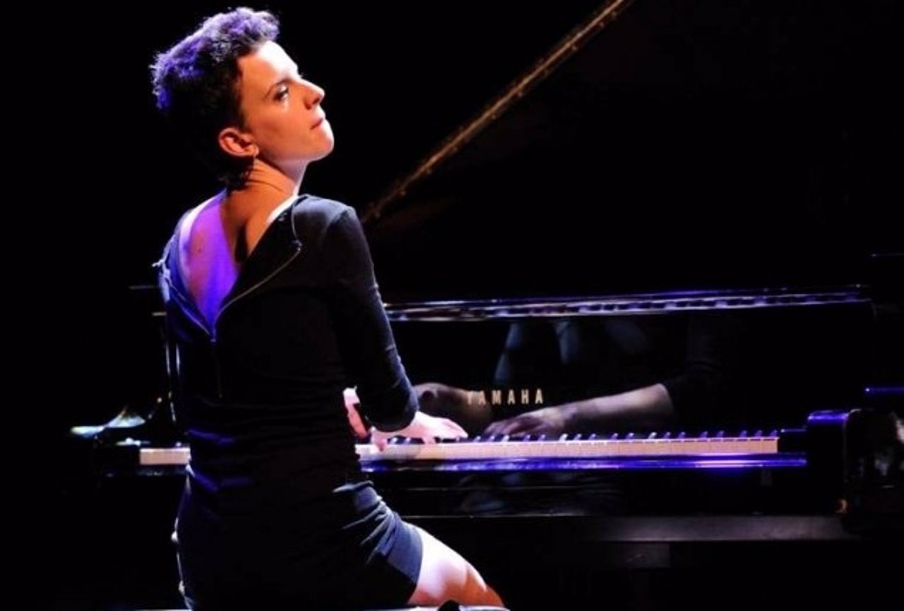 FOTO: La pianista Clara Peya durante una actuación