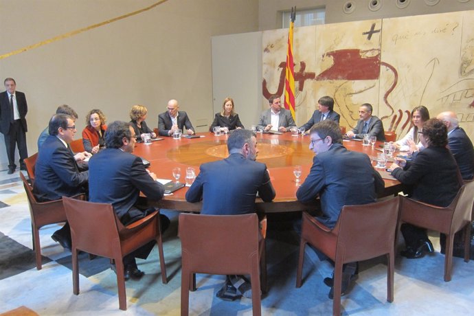 Consell Executiu del Govern de la Generalitat de Carles Puigdemont y consellers